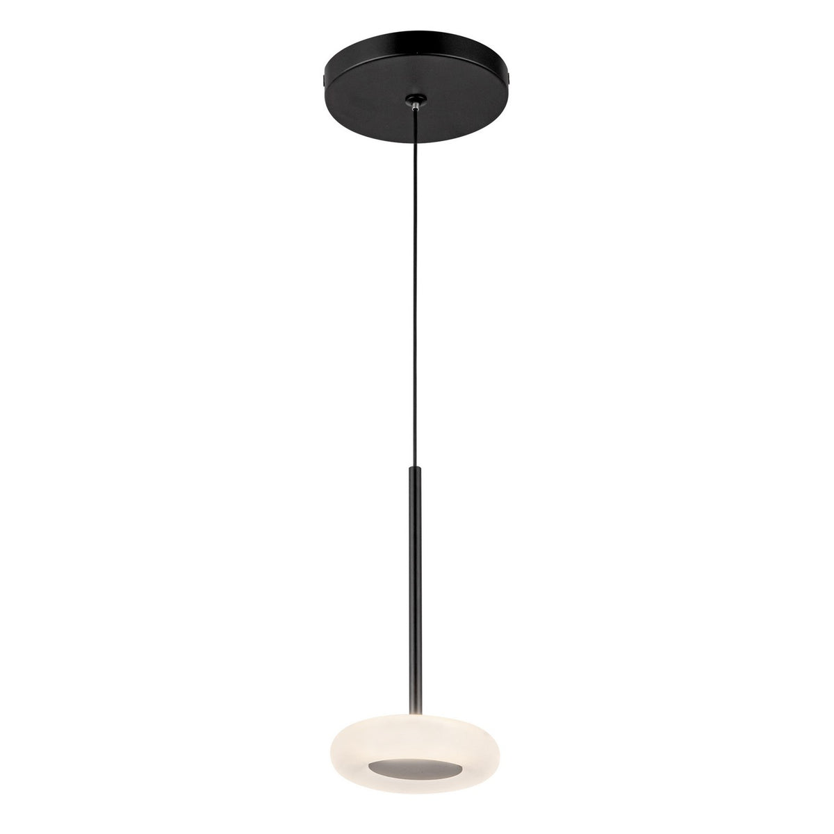 Kuzco Canada - PD97204-BK/FR - LED Pendant - Stephord - Black/Frosted Glass