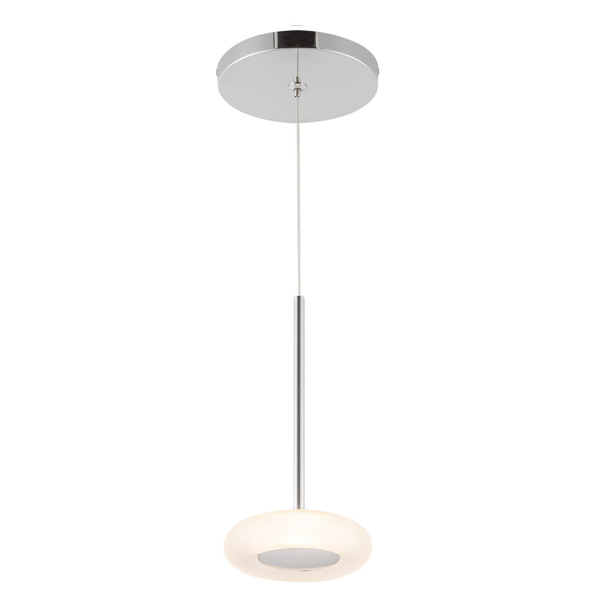 Kuzco Canada - PD97204-CH/FR - LED Pendant - Stephord - Chrome/Frosted Glass