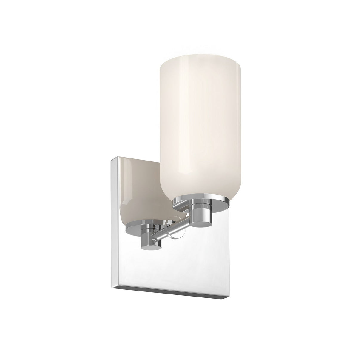 Kuzco Canada - WS57704-CH/GO - One Light Wall Sconce - Nola - Chrome/Glossy Opal Glass