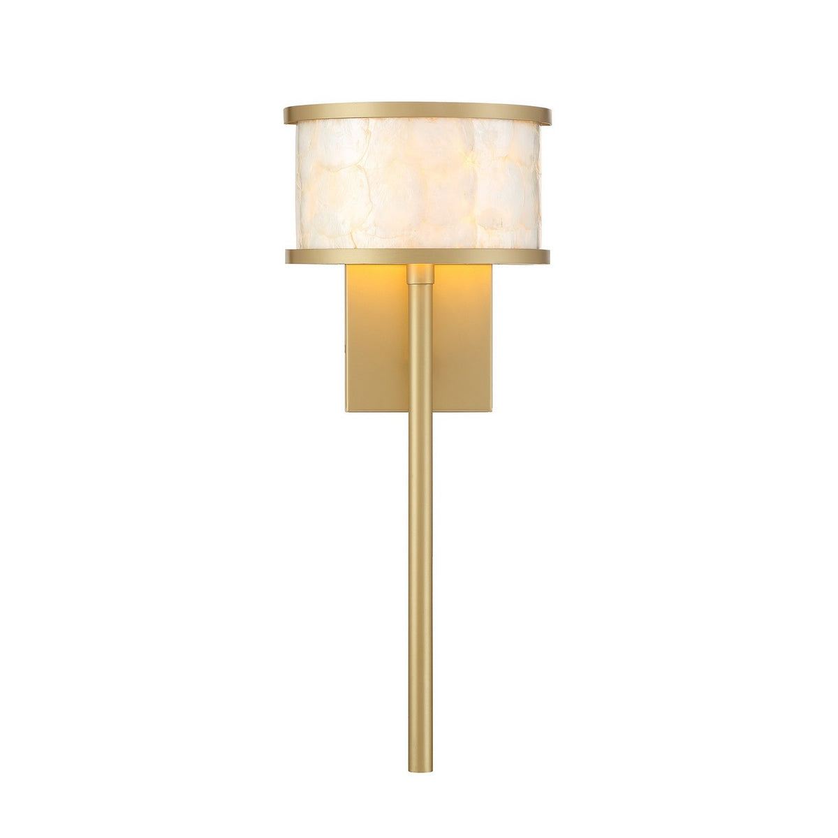 Savoy House - 9-6491-1-328 - One Light Wall Sconce - Mariquita - Spun Gold
