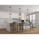 Artcraft Canada - AC10051BK - Three Light Pendant - Dahlia - Black