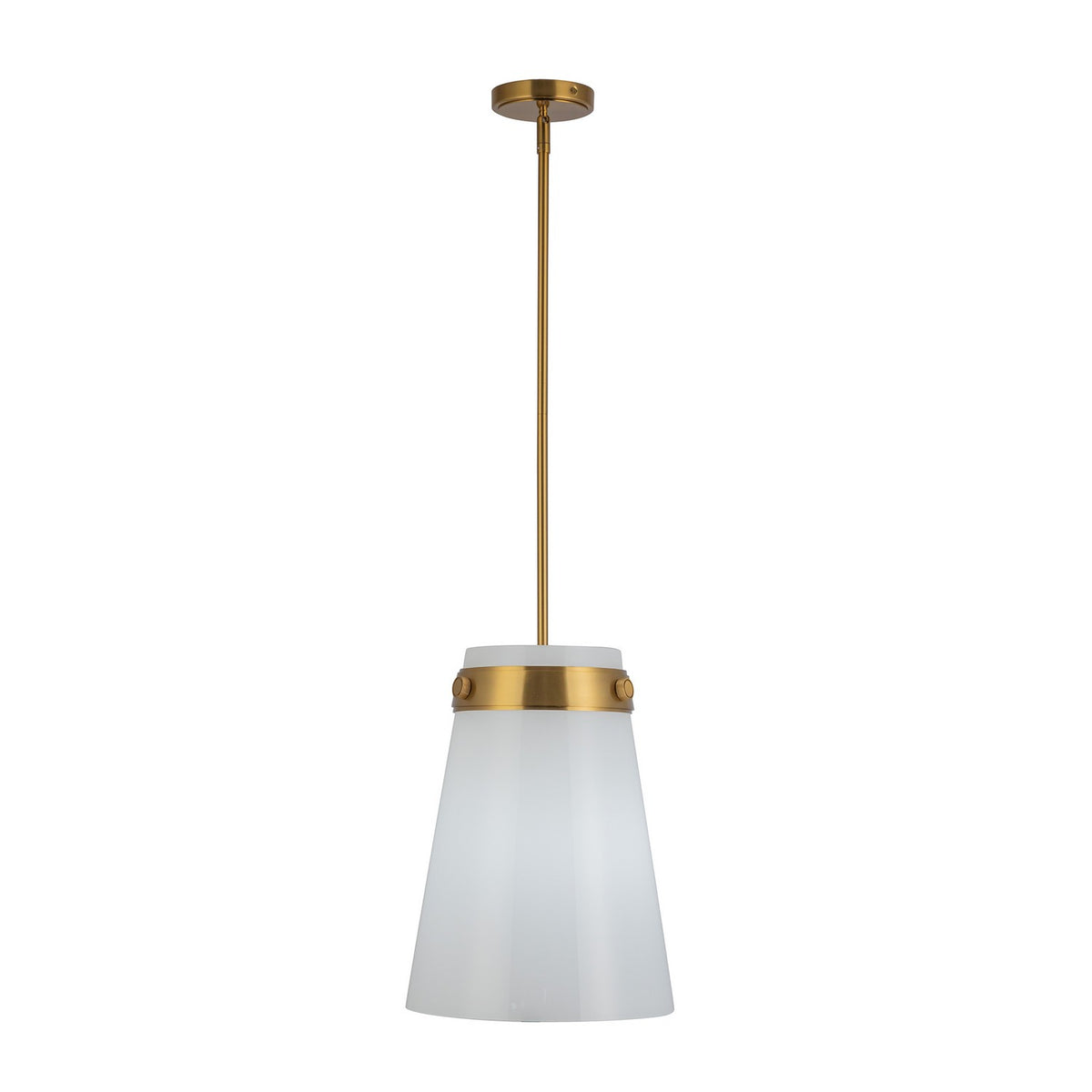 Artcraft Canada - AC10640BR - One Light Pendant - Dahlia - Brushed Brass