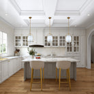 Artcraft Canada - AC10650BR - One Light Pendant - Dahlia - Brushed Brass