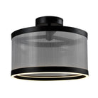 Artcraft Canada - AC11893SL - LED Semi Flush Mount - Cora - Silver