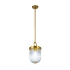 Artcraft Canada - AC12020BR - Une lumière Suspension - Myla - Laiton vintage