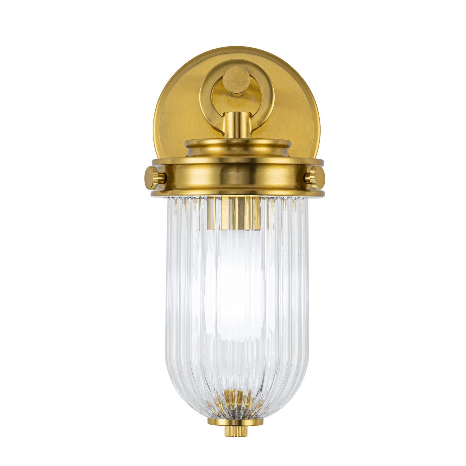 Artcraft Canada - AC12021BR - One Light Wall Sconce - Myla - Vintage Brass