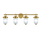 Artcraft Canada - AC12024BR - Applique murale quatre lumières - Myla - Laiton vieilli