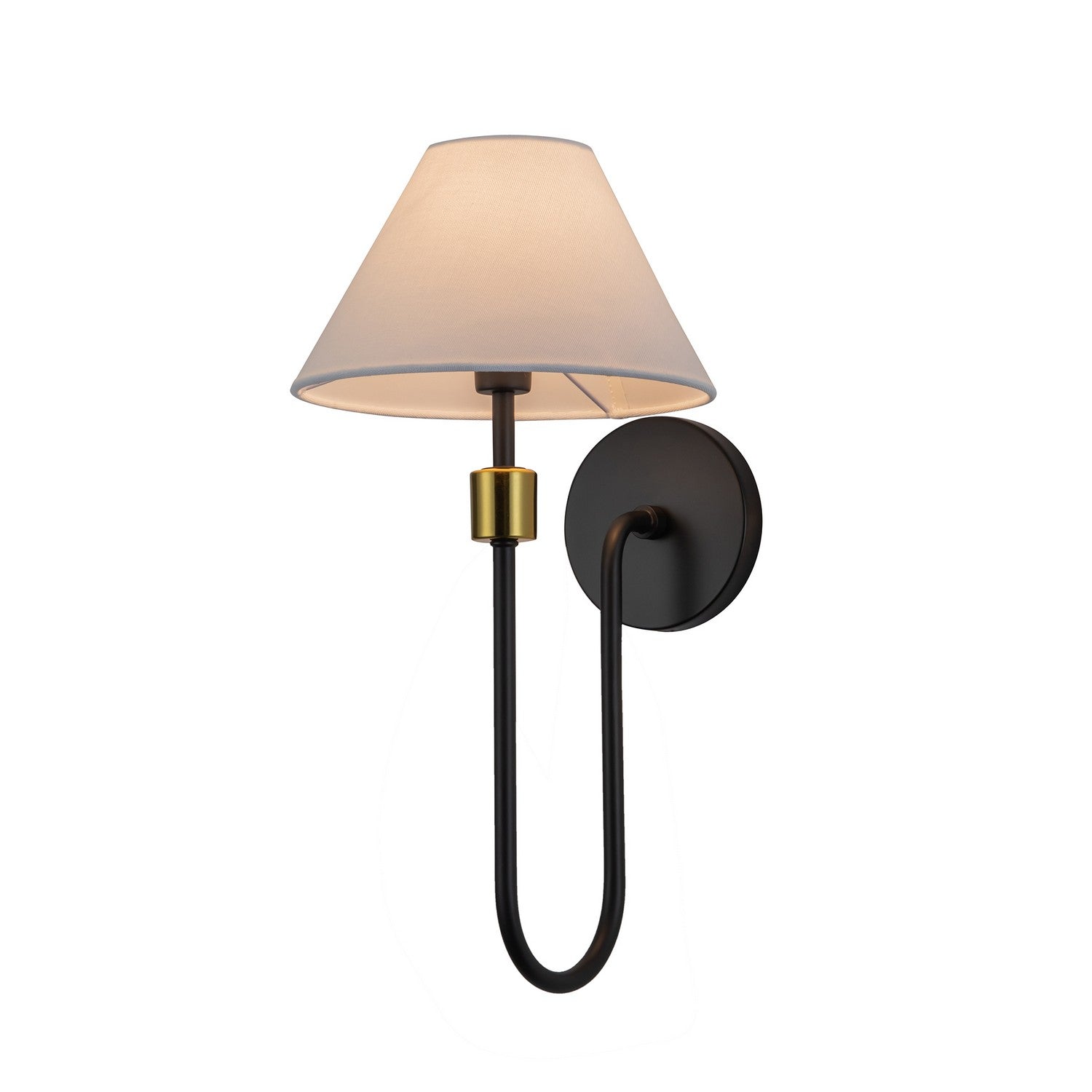 Artcraft Canada - AC12031BB - One Light Wall Sconce - Providence - Black, Brushed Brass