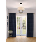 Artcraft Canada - AC12035BB - Cinq lumières Suspension - Providence - Noir, laiton brossé