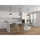 Artcraft Canada - AC12040BB - Une lumière Suspension - Dahlia - Noir, laiton brossé