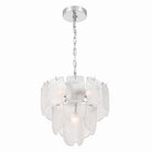 Artcraft Canada - AC12051CR - Five Light Pendant - Bianca - Polished Nickel, Crystalline