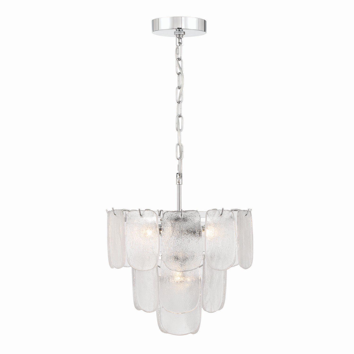 Artcraft Canada - AC12051CR - Five Light Pendant - Bianca - Polished Nickel, Crystalline