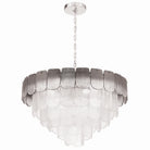 Artcraft Canada - AC12053CS - 19 Light Chandelier - Bianca - Polished Nickel, Crystalline Smoke