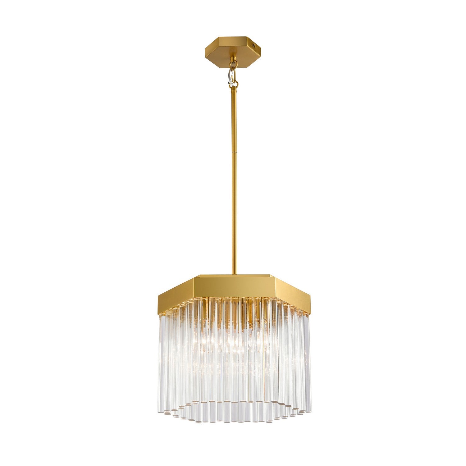 Artcraft Canada - AC12062BR - Three Light Pendant - Emma - Brushed Brass