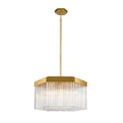 Artcraft Canada - AC12063BR - Sept lumières Suspendu - Emma - Laiton brossé