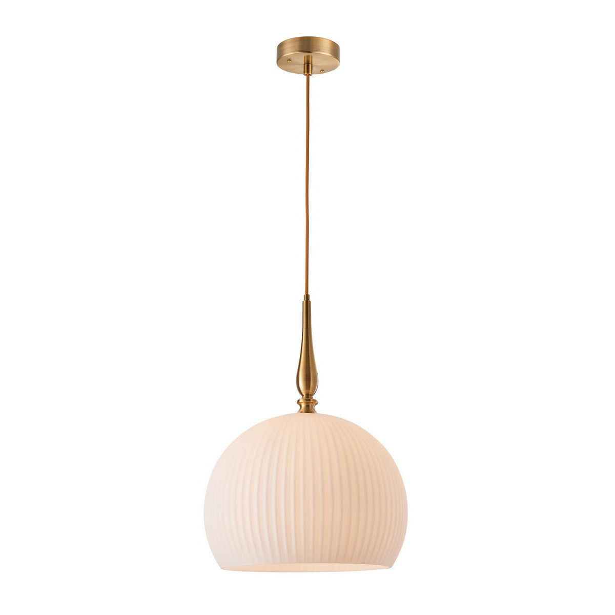 Artcraft Canada - AC12110BR - Une lampe Suspension - Kate - Laiton brossé