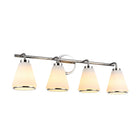 Artcraft Canada - AC12124PN - Meuble-lavabo à quatre lumières - Zoey - Nickel poli