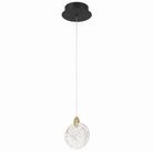Artcraft Canada - AC12150BB - DEL Suspension - Flocon de neige - Laiton satiné