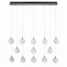 Artcraft Canada - AC12154BB - Îlot LED Suspension - Flocon de neige - Laiton satiné
