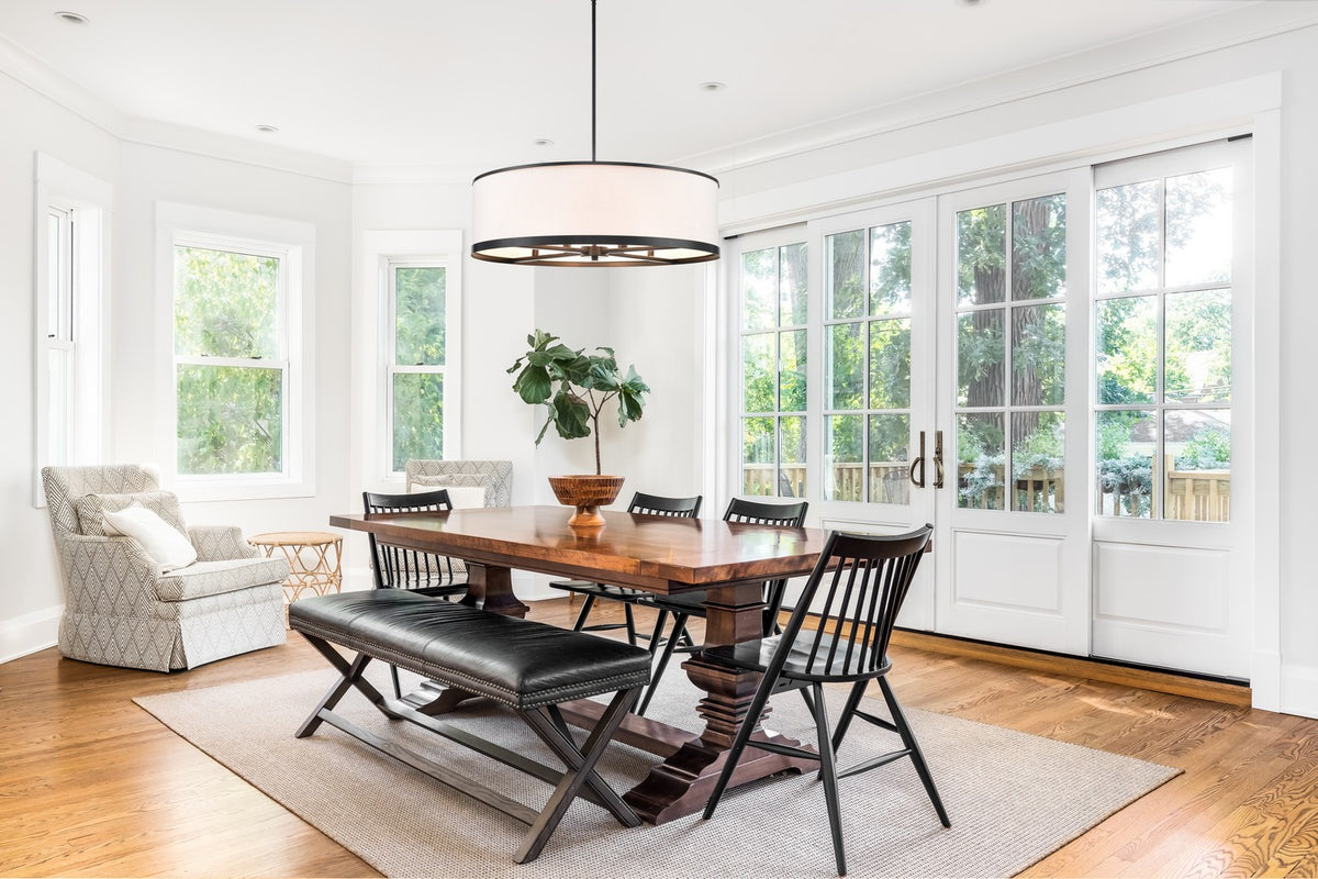 Artcraft Canada - AC12163BK - Quatre lumières Suspendu - Rue principale - Noir