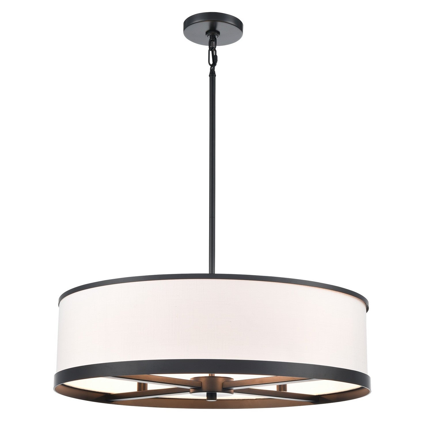 Artcraft Canada - AC12163BK - Four Light Chandelier - High Street - Black