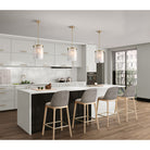 Artcraft Canada - AC12170BR - Trois lumières Suspension - Skye - Cuivre