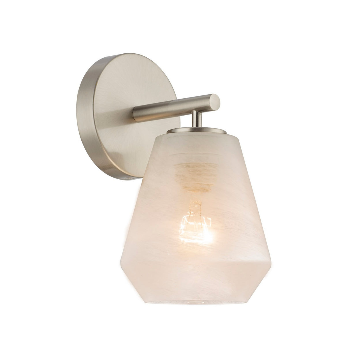 Artcraft Canada - AC12181BO - One Light Wall Sconce - Brooke - Brushed Nickel