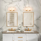 Artcraft Canada - AC12213BR - Three Light Bathroom Vanity - Lily - Brushed Brass