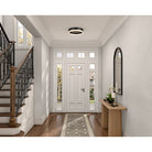 Artcraft Canada - AC6833BK - LED Flush Mount - Ari - Black