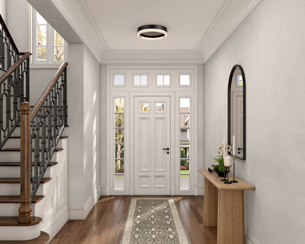 Artcraft Canada - AC6833BK - LED Plafonnier - Ari - Noir