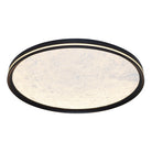 Artcraft Canada - AC6873BK - LED Flush Mount - Luna - Black