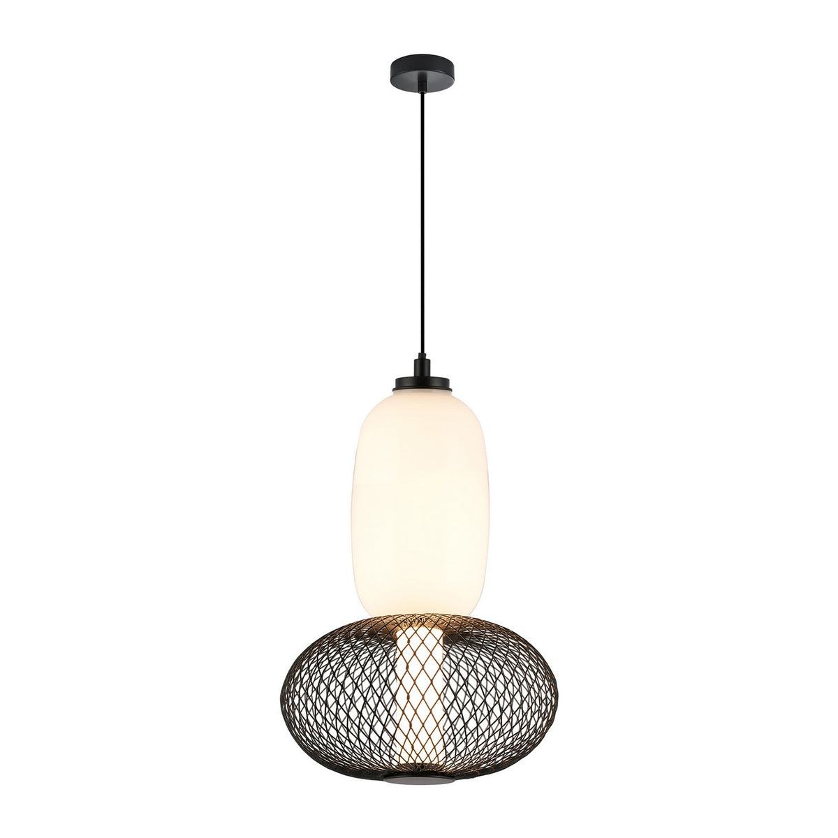 Artcraft Canada - AC7461BK - LED Pendant - Ace - Black