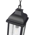 Artcraft Canada - AC8185BK - Lampe extérieure à une lumière Suspension - Madrid - Noir