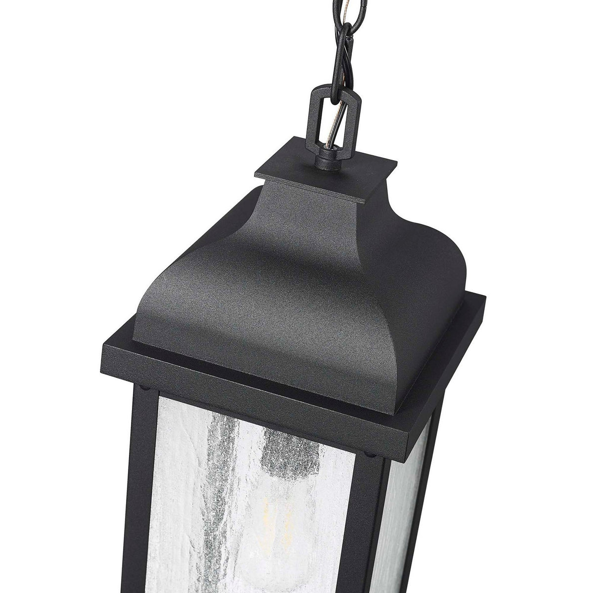 Artcraft Canada - AC8185BK - One Light Outdoor Pendant - Madrid - Black