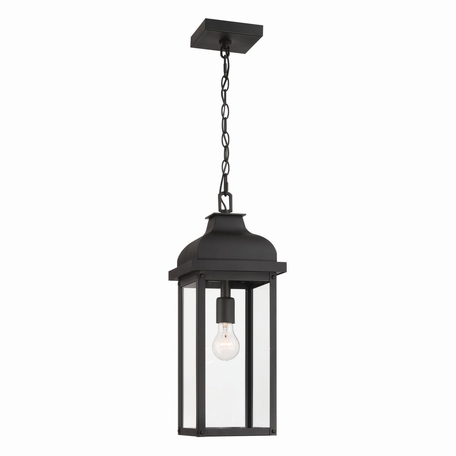 Artcraft Canada - AC8185BK - One Light Outdoor Pendant - Madrid - Black