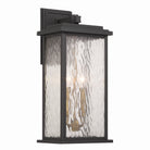 Artcraft Canada - AC9272BK - Deux lampes d'extérieur Murale - Estate - Noir, Laiton