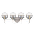 Eurofase Canada - 48917-025 - Four Light Vanity - Nickel