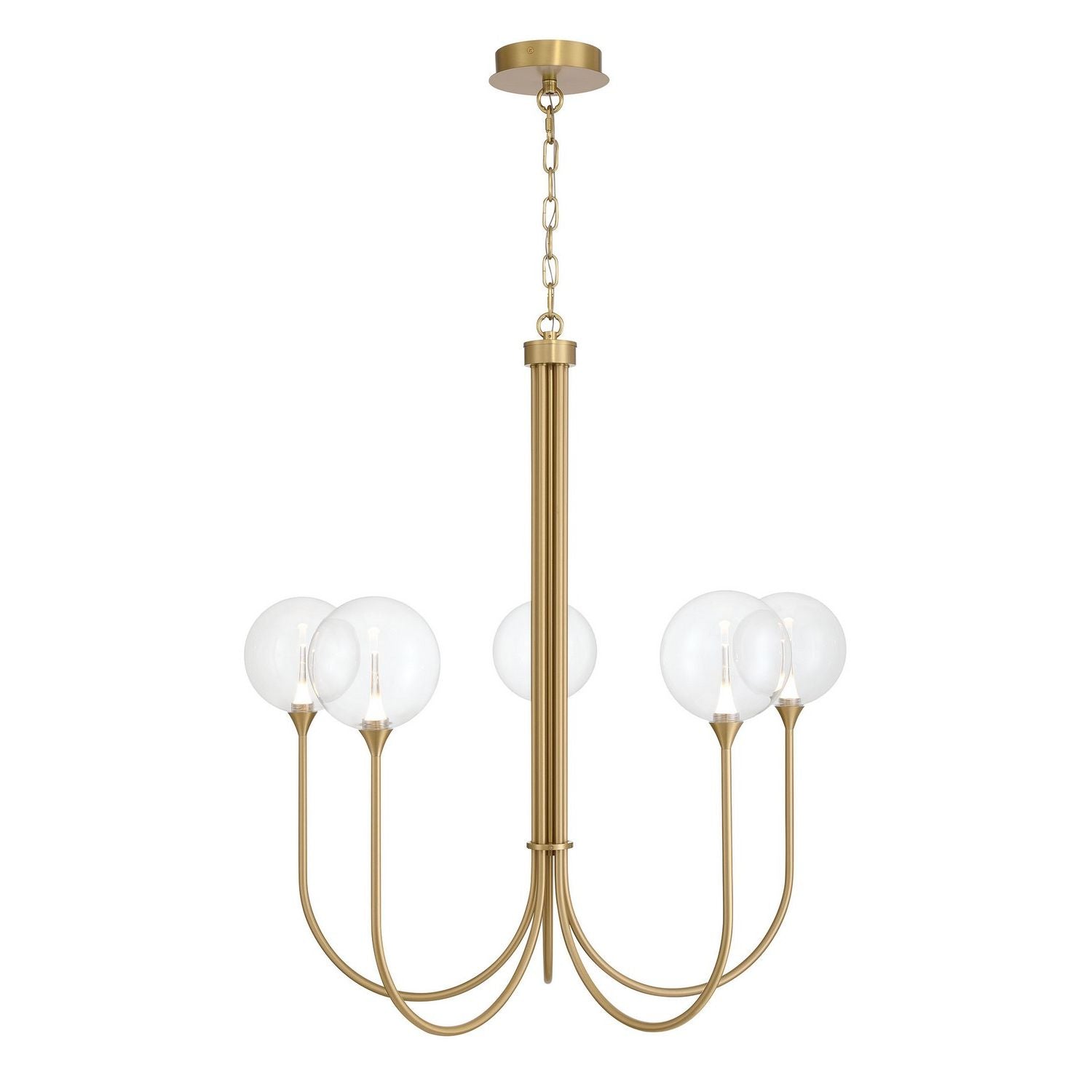 Eurofase Canada - 48922-012 - Five Light Chandelier - Gold