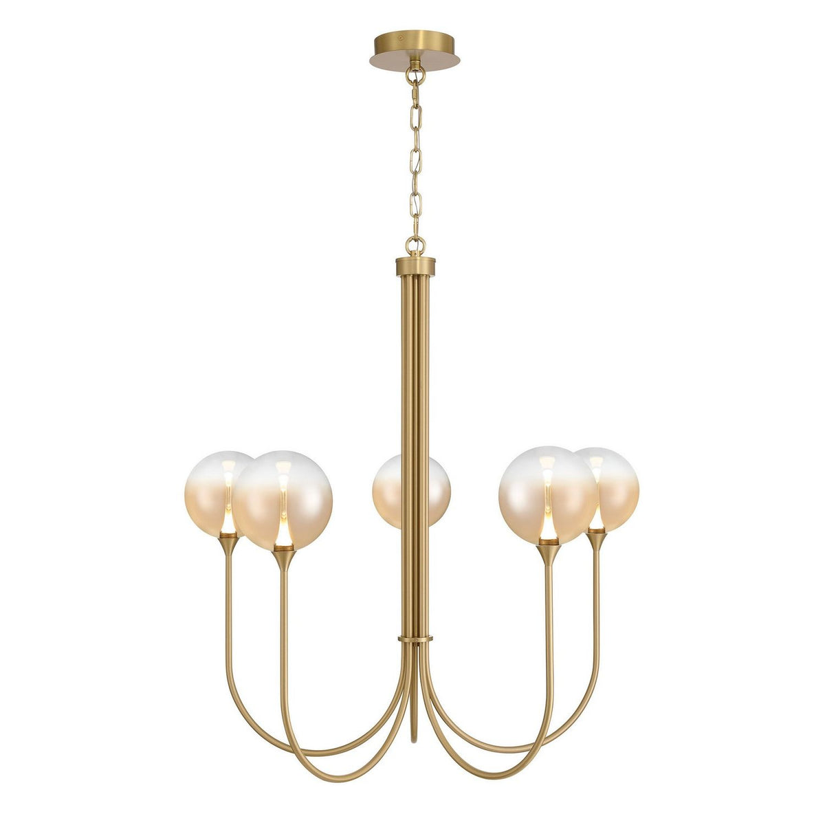 Eurofase Canada - 48922-039 - Five Light Chandelier - Gold
