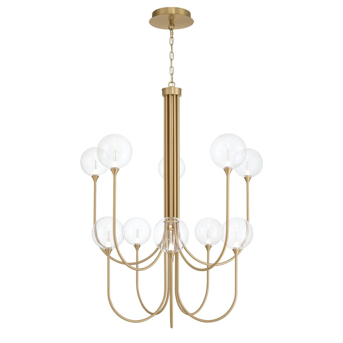 Eurofase Canada - 48925-013 - Ten Light Chandelier - Gold