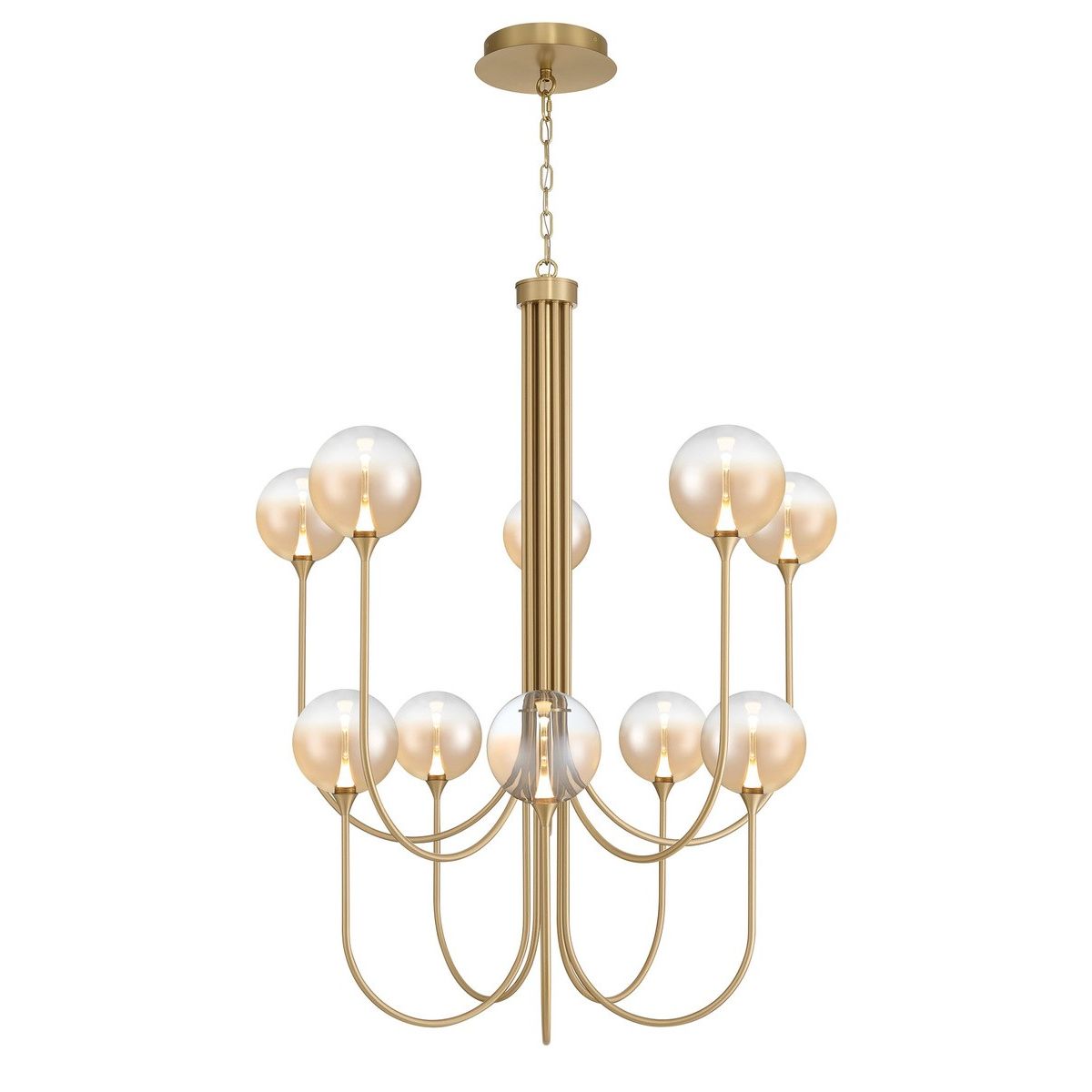 Eurofase Canada - 48925-036 - Ten Light Chandelier - Gold