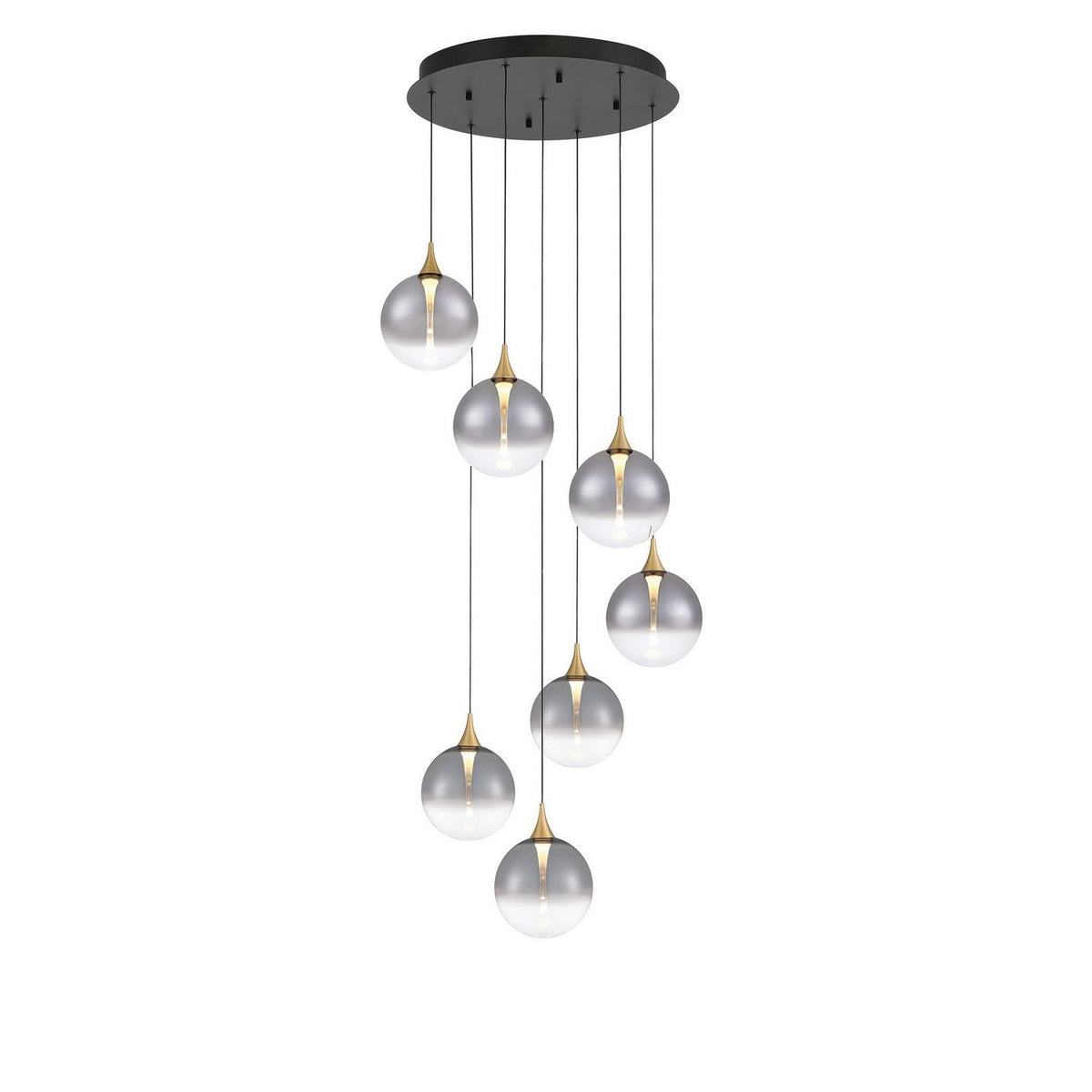 Eurofase Canada - 48928-021 - Seven Light Chandelier - Gold