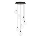 Eurofase Canada - 48929-011 - Seven Light Chandelier - Black