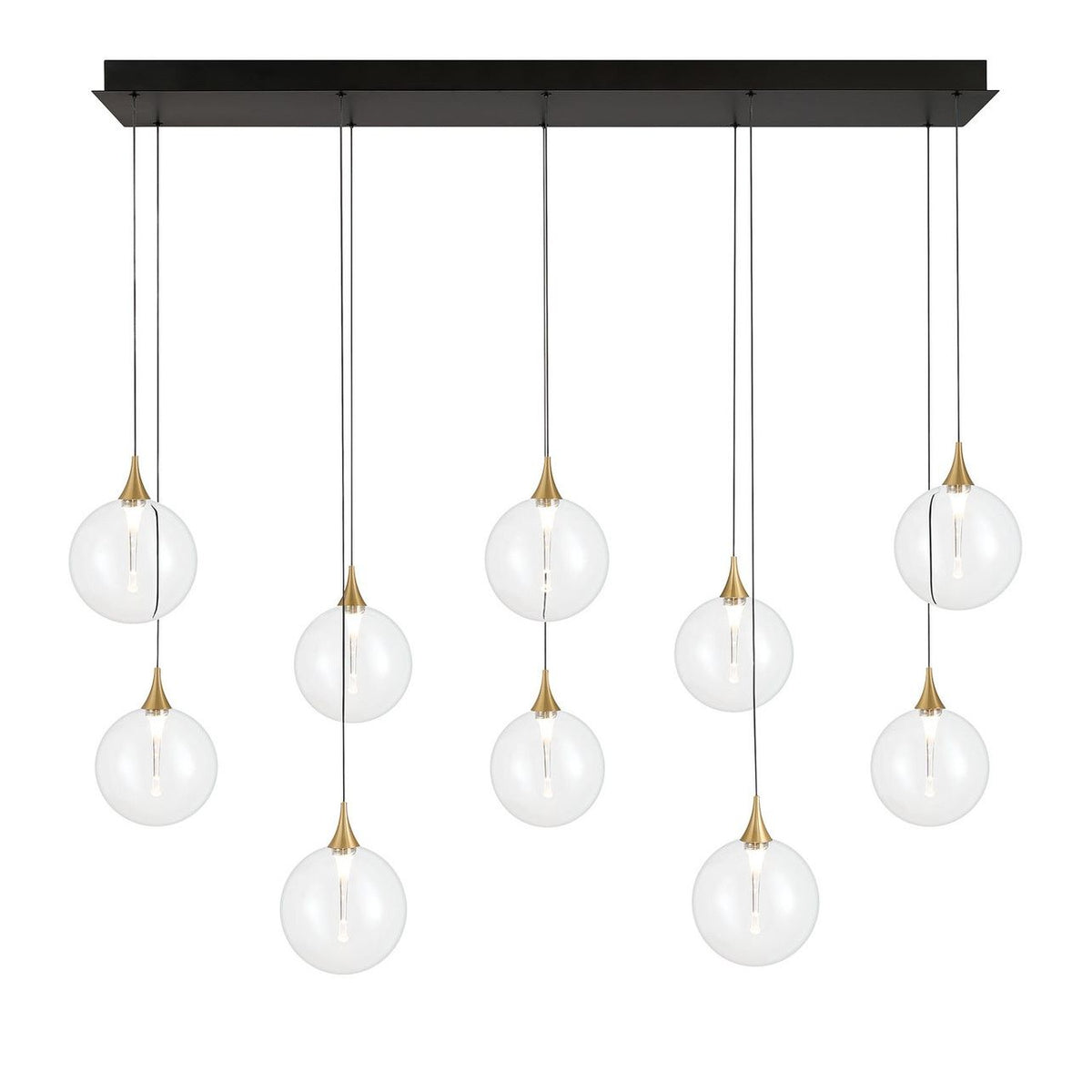 Eurofase Canada - 48932-028 - Ten Light Chandelier - Gold