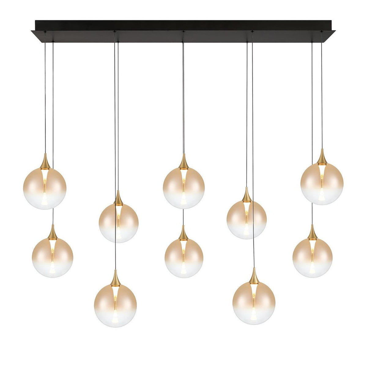 Eurofase Canada - 48932-035 - Ten Light Chandelier - Gold