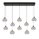 Eurofase Canada - 48934-022 - Ten Light Chandelier - Gold-Black