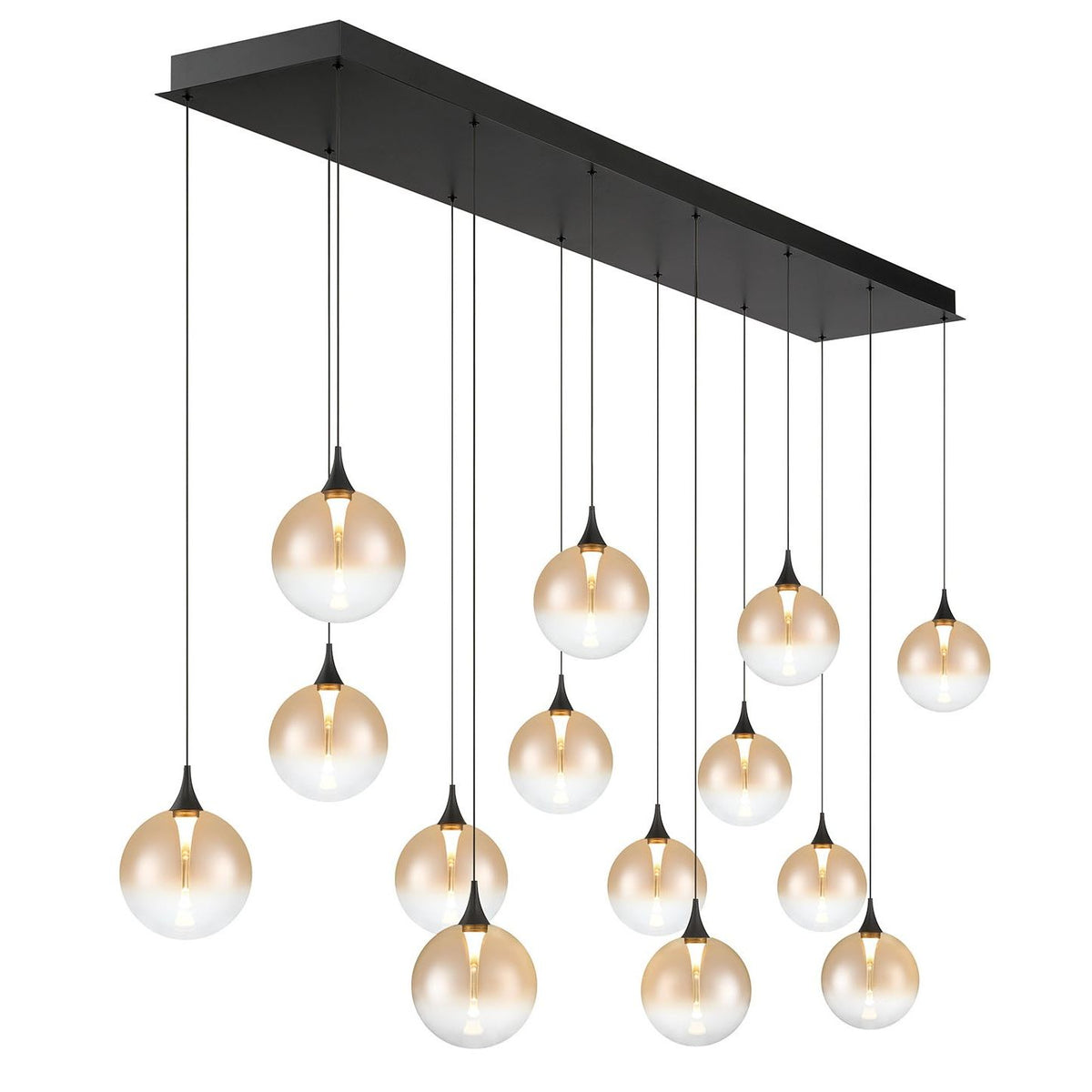 Eurofase Canada - 48939-034 - 14 Light Chandelier - Black