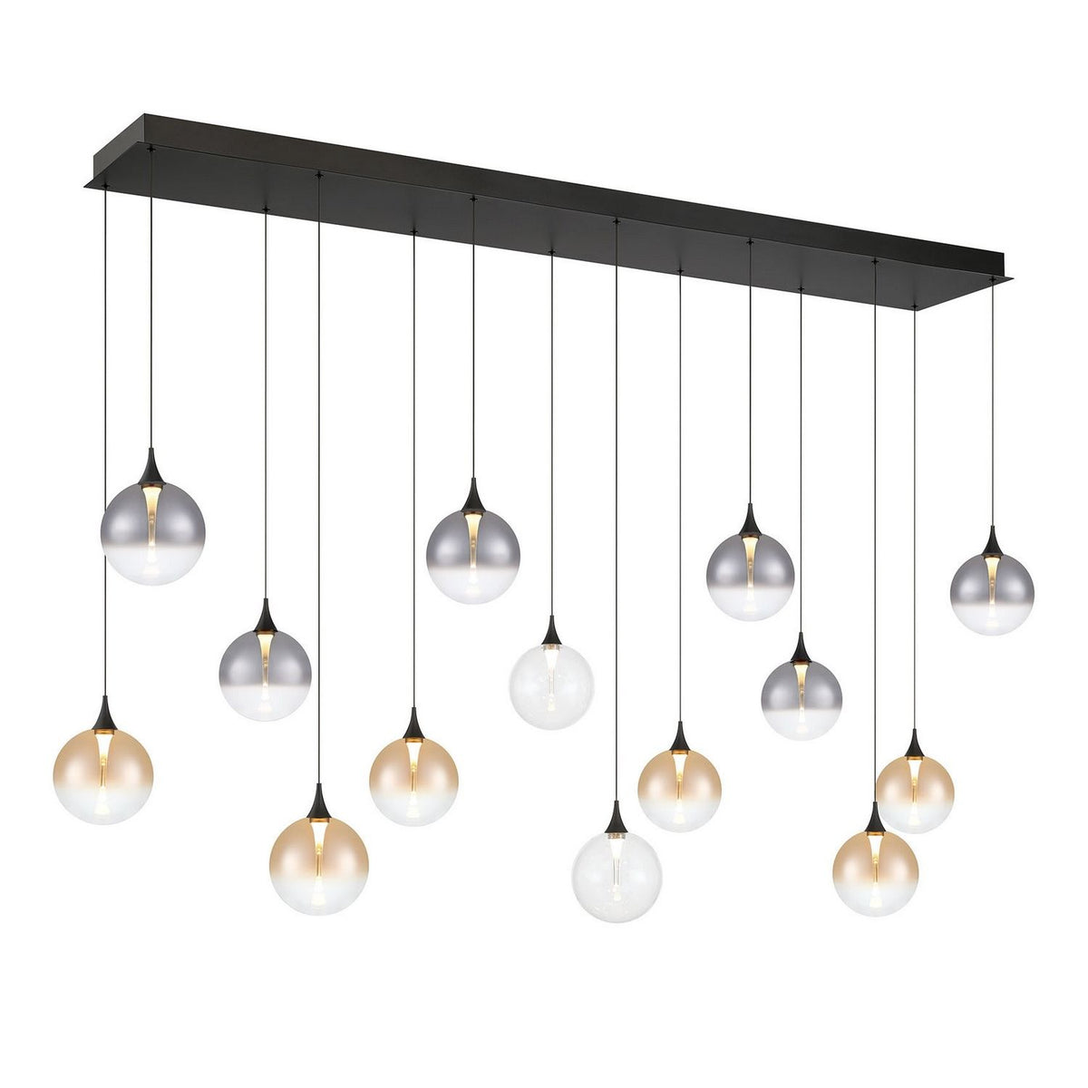 Eurofase Canada - 48939-045 - 14 Light Chandelier - Black