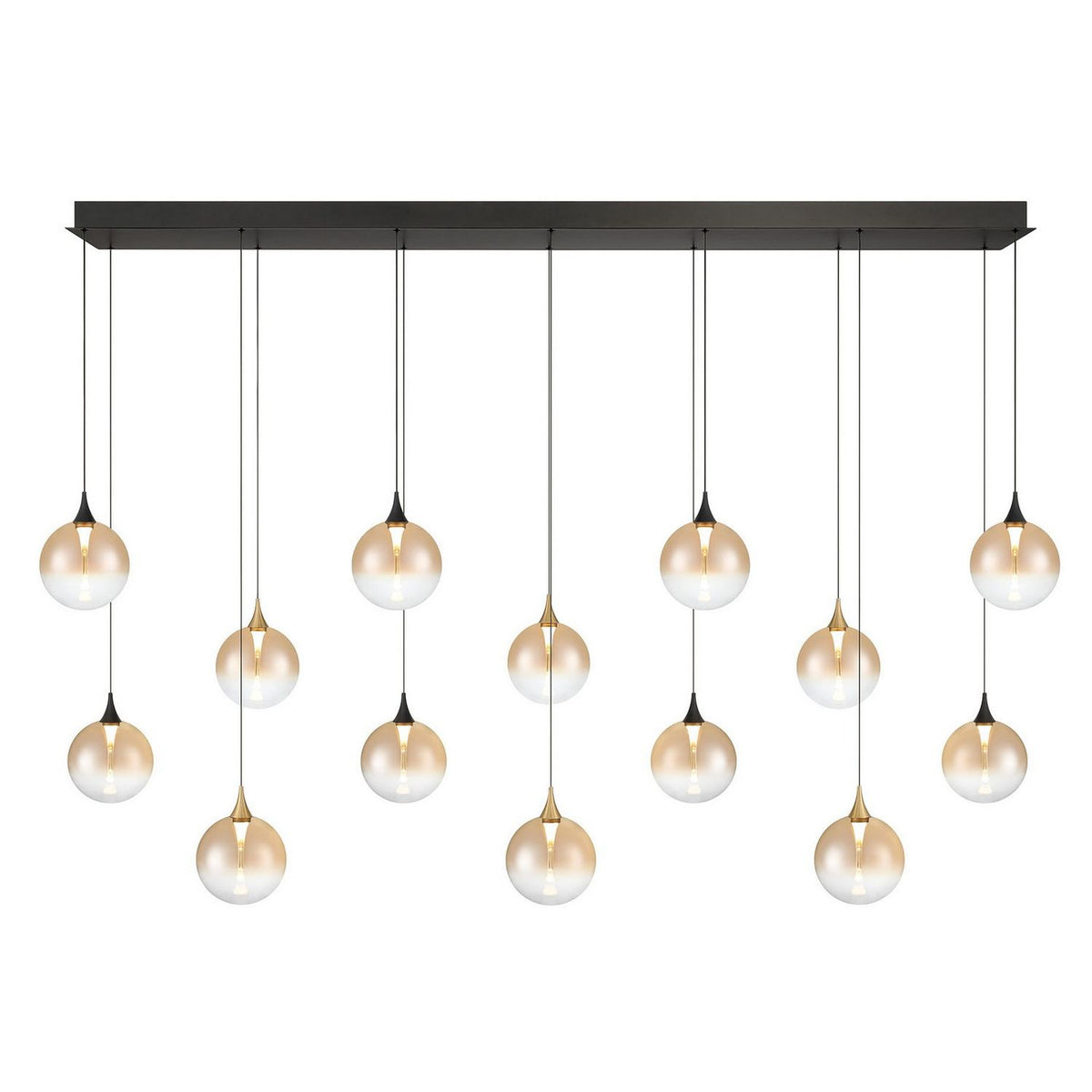Eurofase Canada - 48940-030 - 14 Light Chandelier - Gold-Black