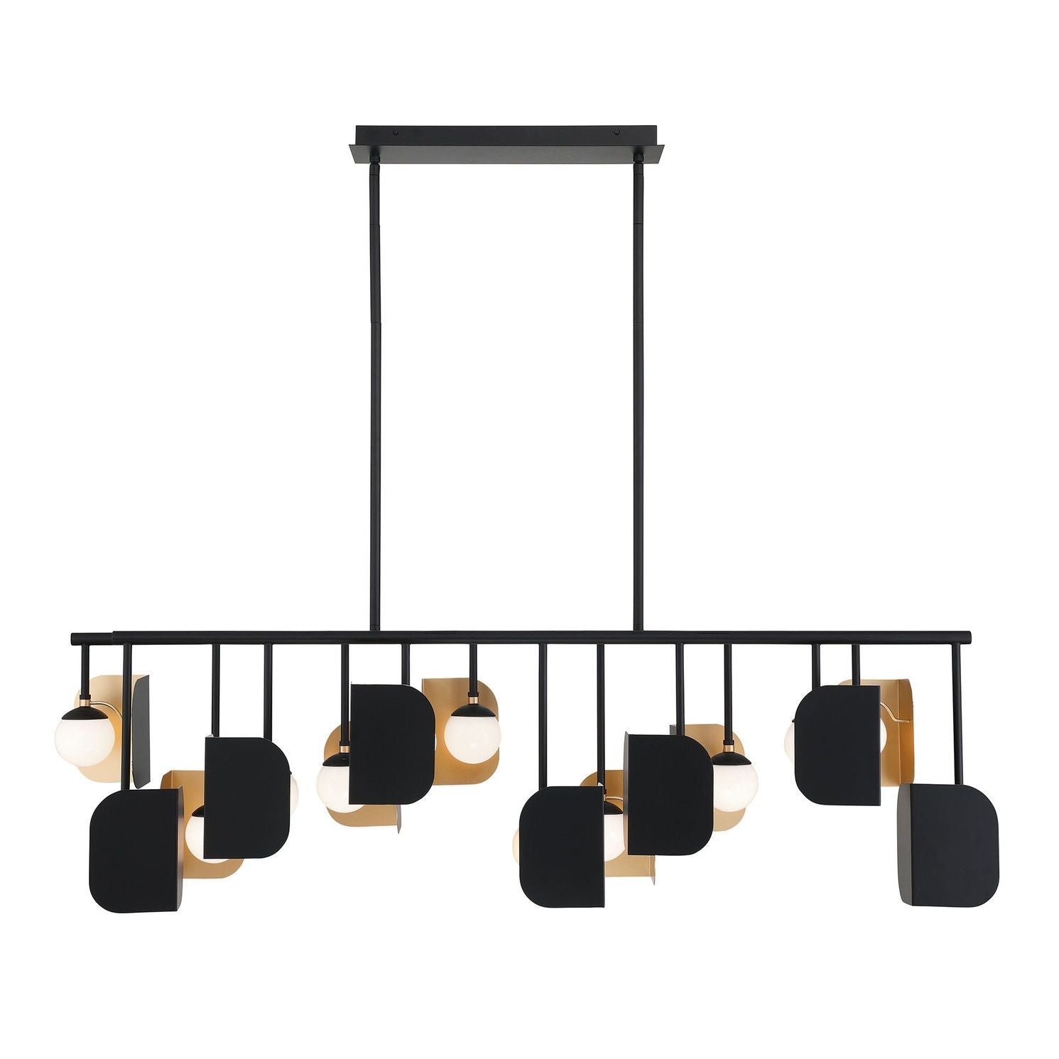 Eurofase Canada - 49038-019 - 14 Light Chandelier - Gold-Black